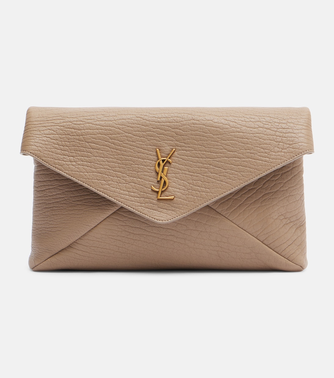 Clutch Cassandre Large aus Leder | Saint Laurent
