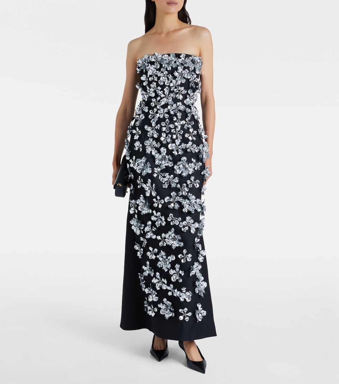 Leilani embellished strapless gown | Emilia Wickstead