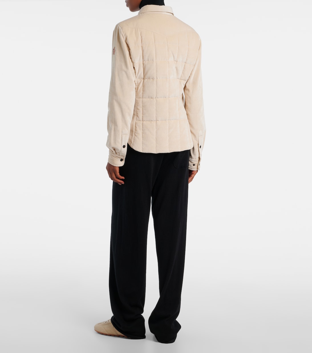 Nangy cotton-blend down overshirt | Moncler Grenoble