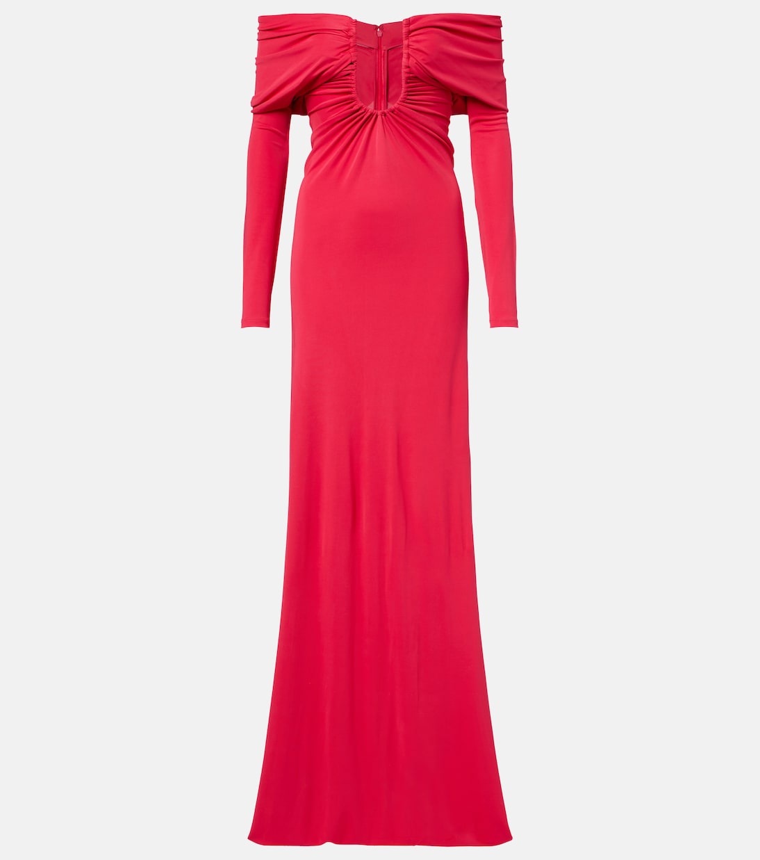 Arced Palm cutout gathered gown | Christopher Esber