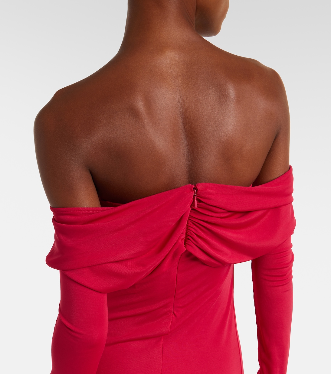 Arced Palm cutout gathered gown | Christopher Esber