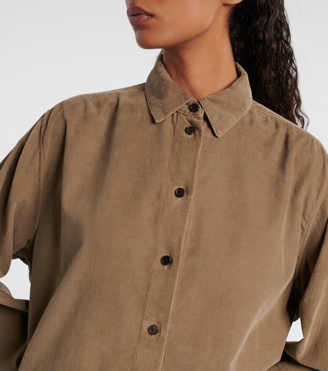 Sisilia cotton corduroy shirt | The Row