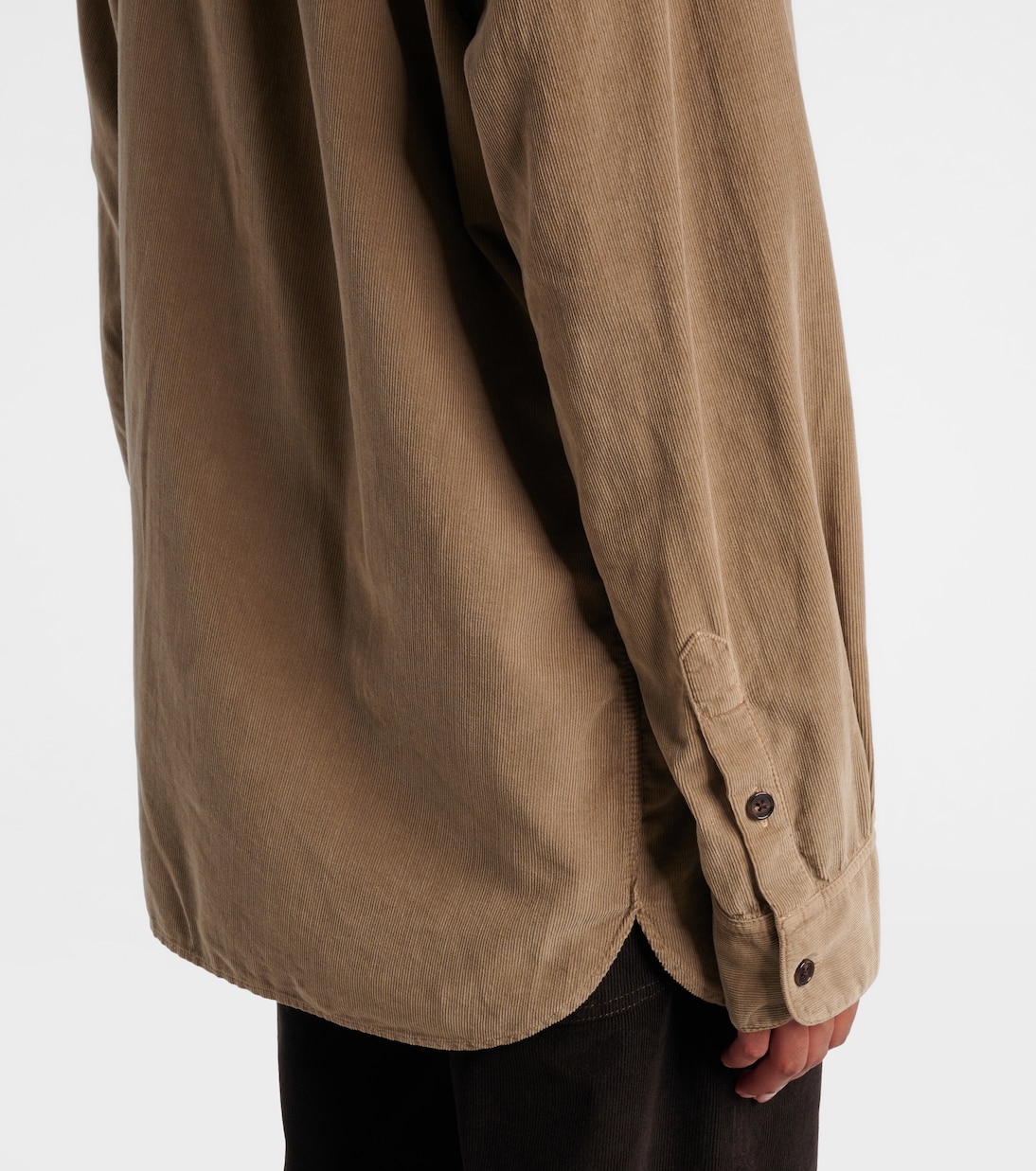 Sisilia cotton corduroy shirt | The Row