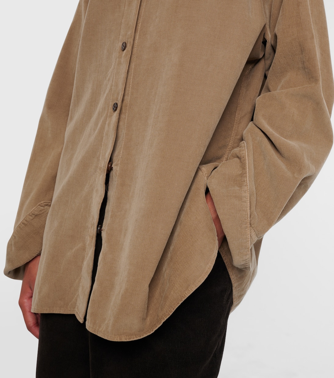 Sisilia cotton corduroy shirt | The Row