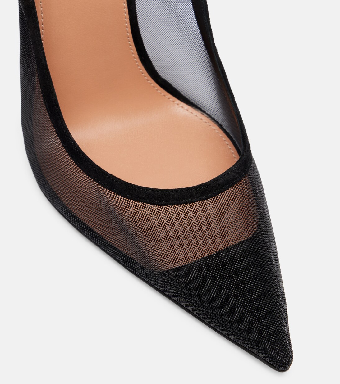 Pumps Love Affair 105 aus Mesh | Aquazzura
