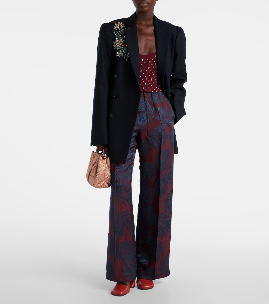95 leather slingback pumps | Dries Van Noten