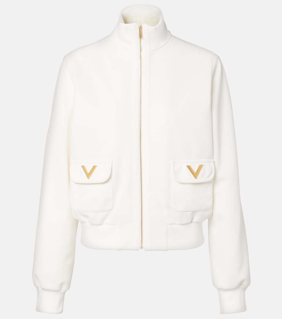 Sweat-shirt zippé à logo | Valentino