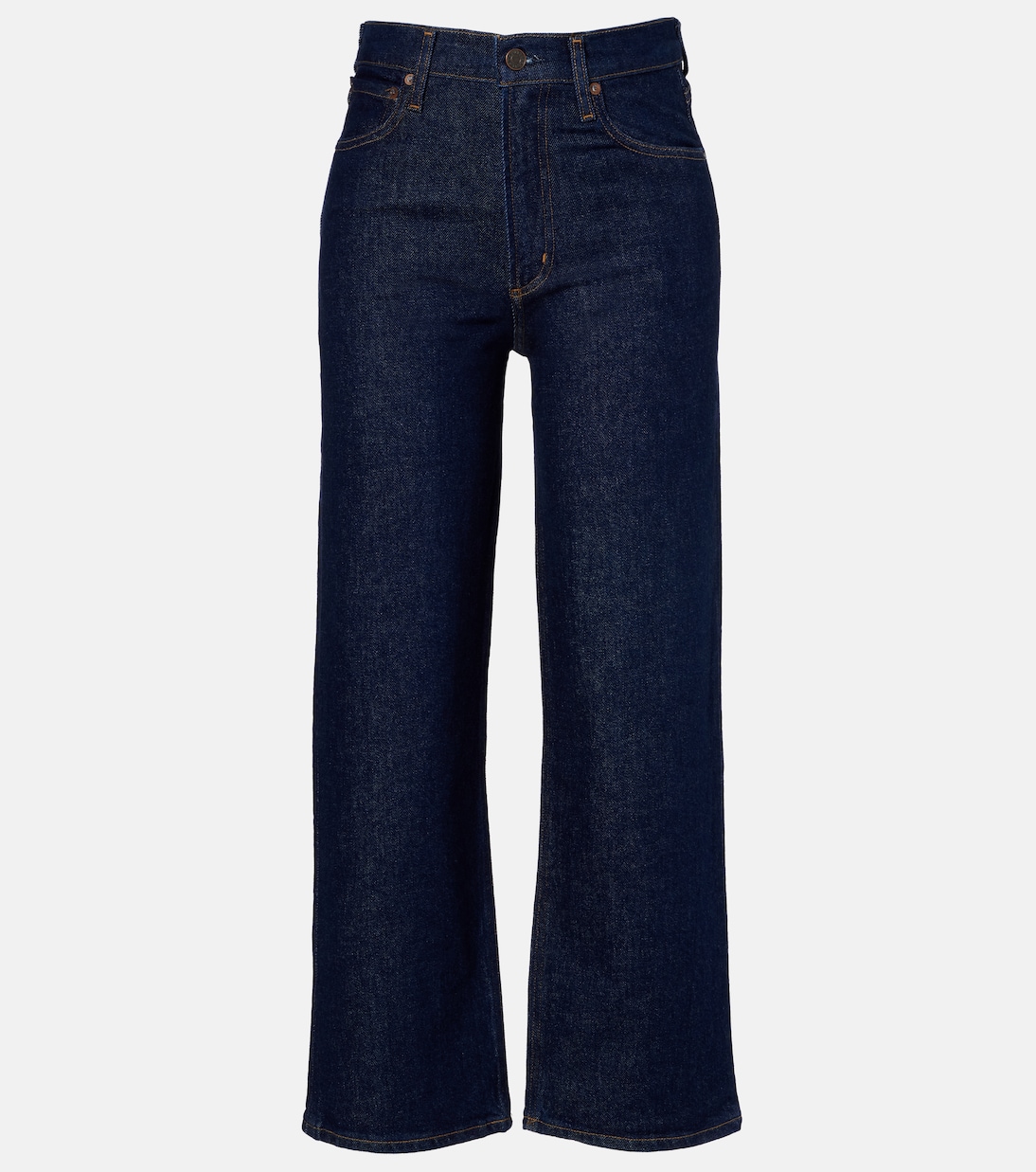 Ren high-rise wide-leg jeans | Agolde