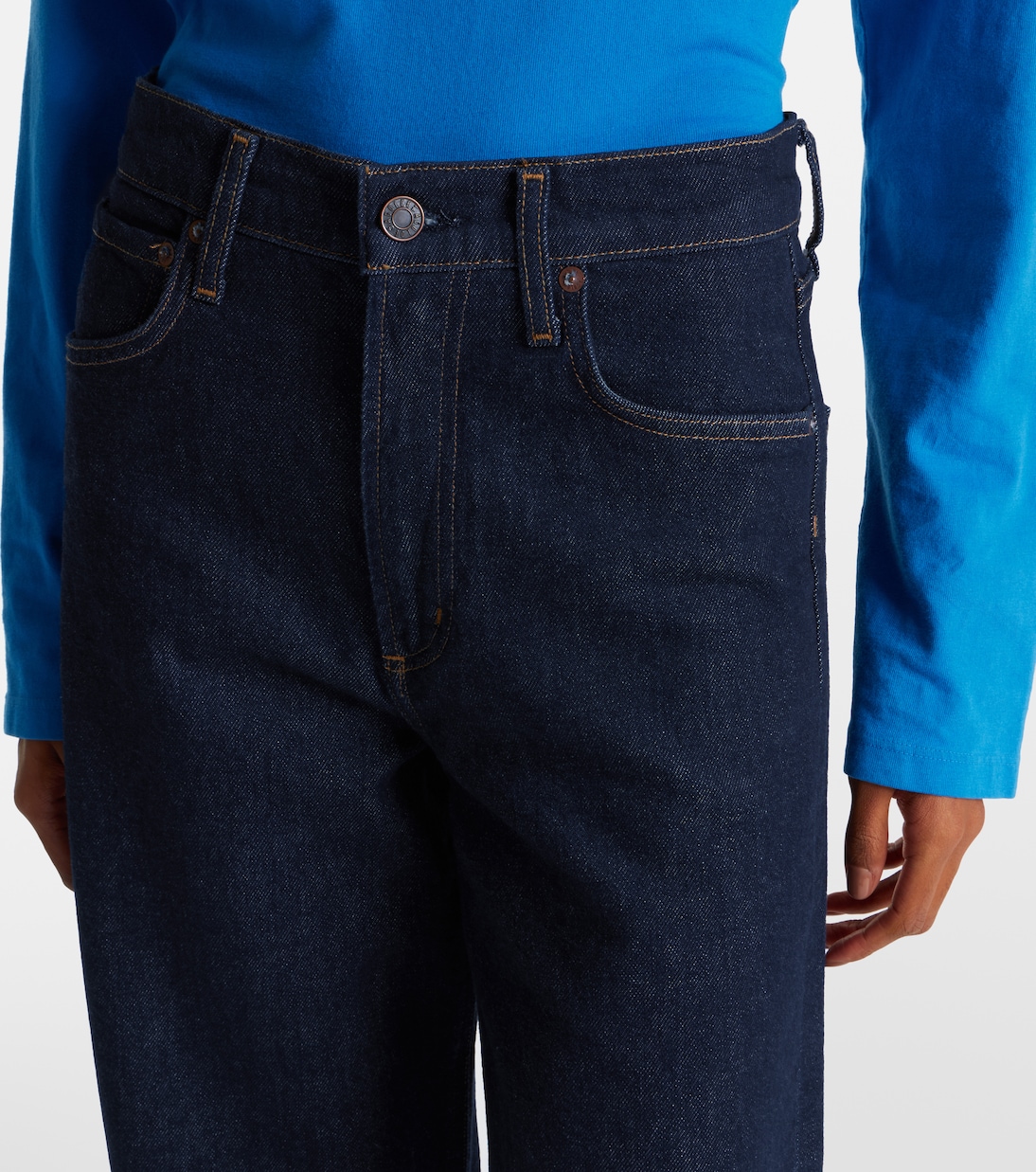 Ren high-rise wide-leg jeans | Agolde