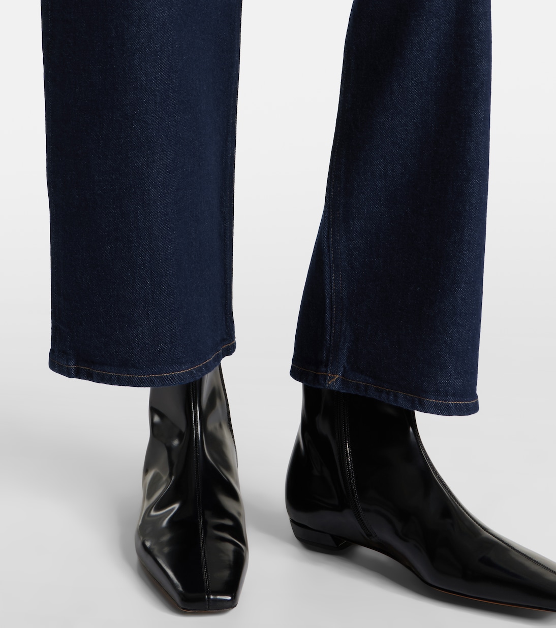 Ren high-rise wide-leg jeans | Agolde