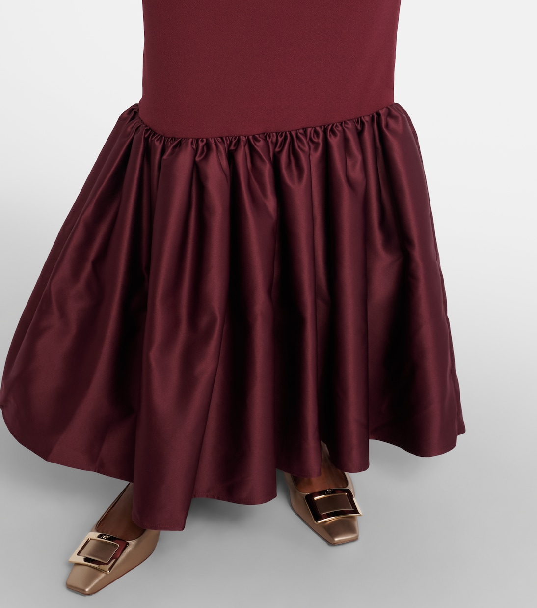 Gathered maxi dress | Rotate