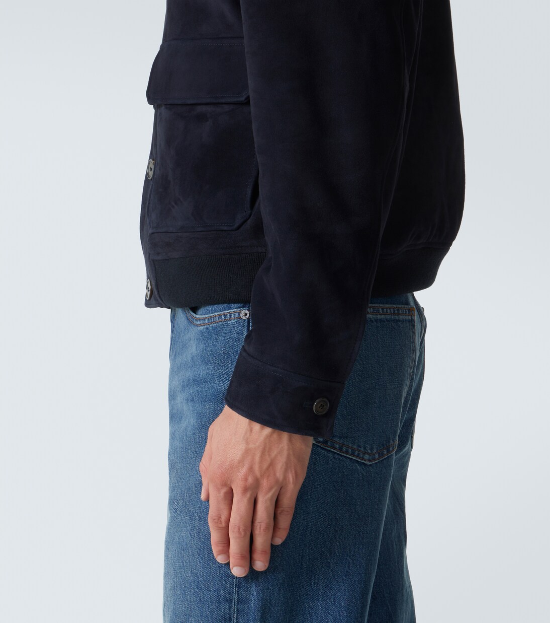 Suede blouson jacket | Frame