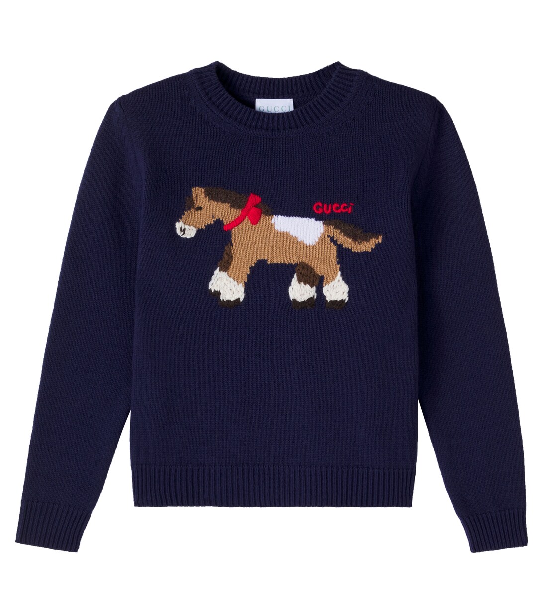 Intarsia wool sweater | Gucci Kids