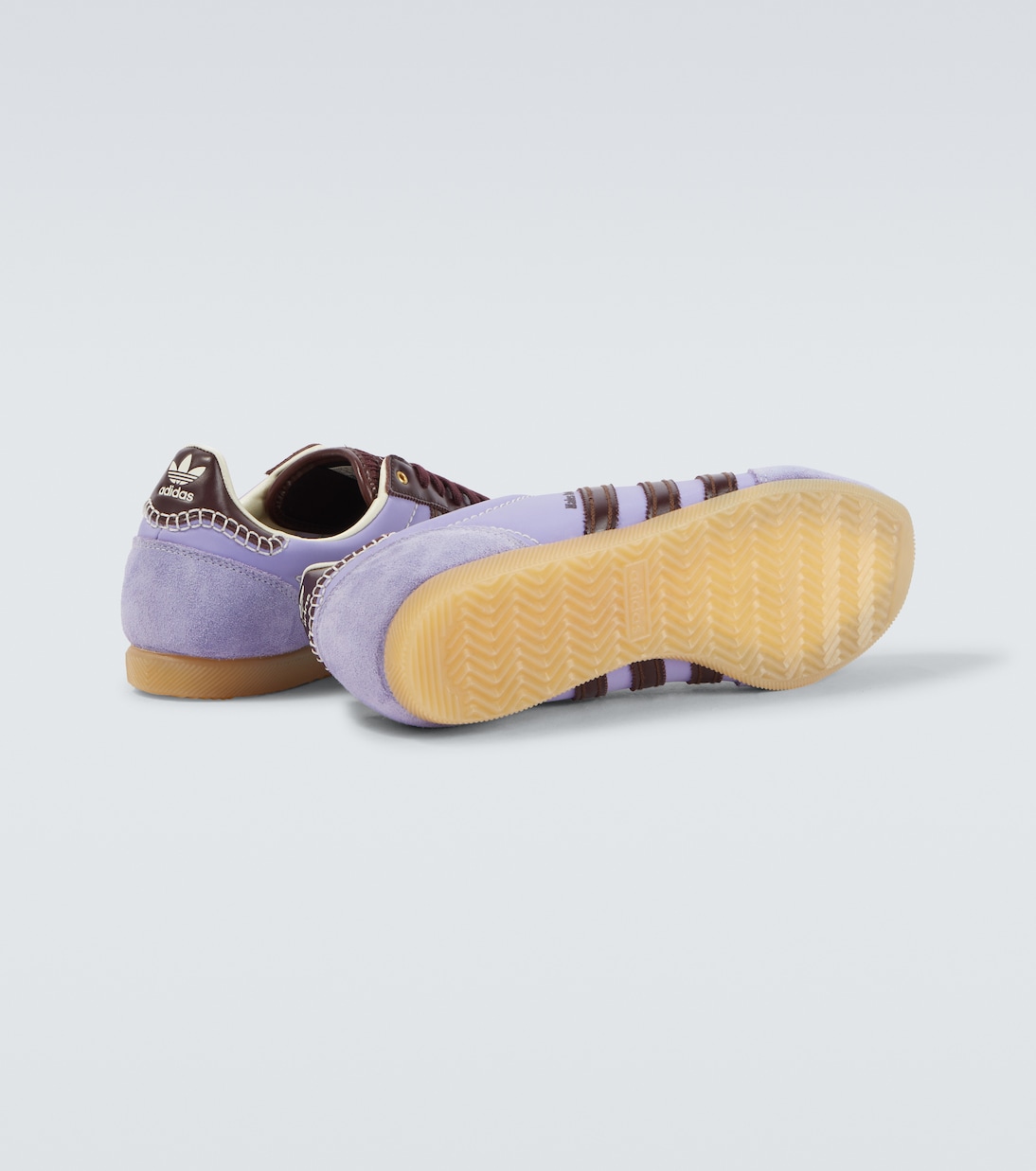 x Wales Bonner Japan suede-trimmed sneakers | Adidas