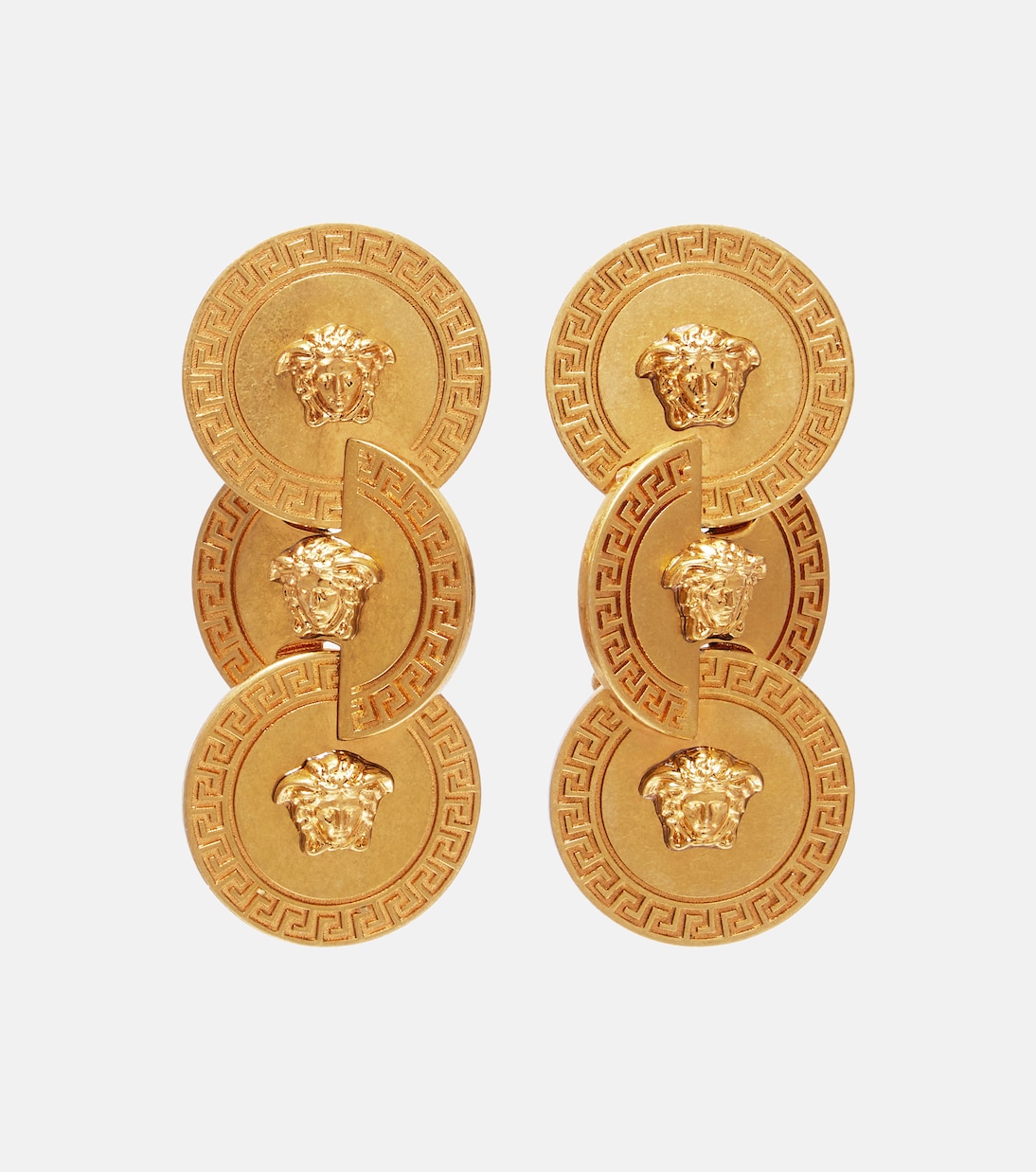 Tribute Medusa drop earrings | Versace
