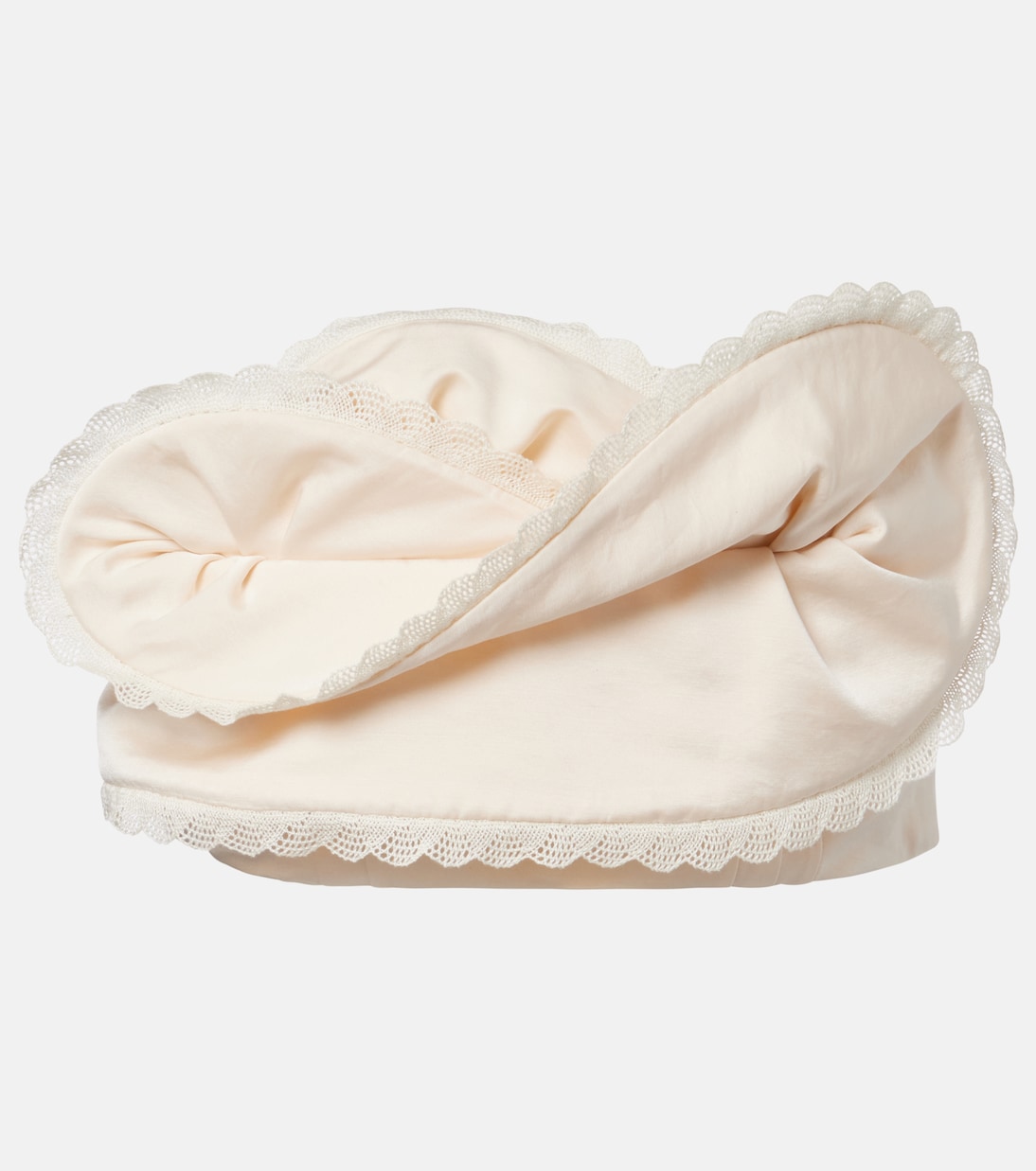 Ruffled cotton and silk bandeau top | Magda Butrym