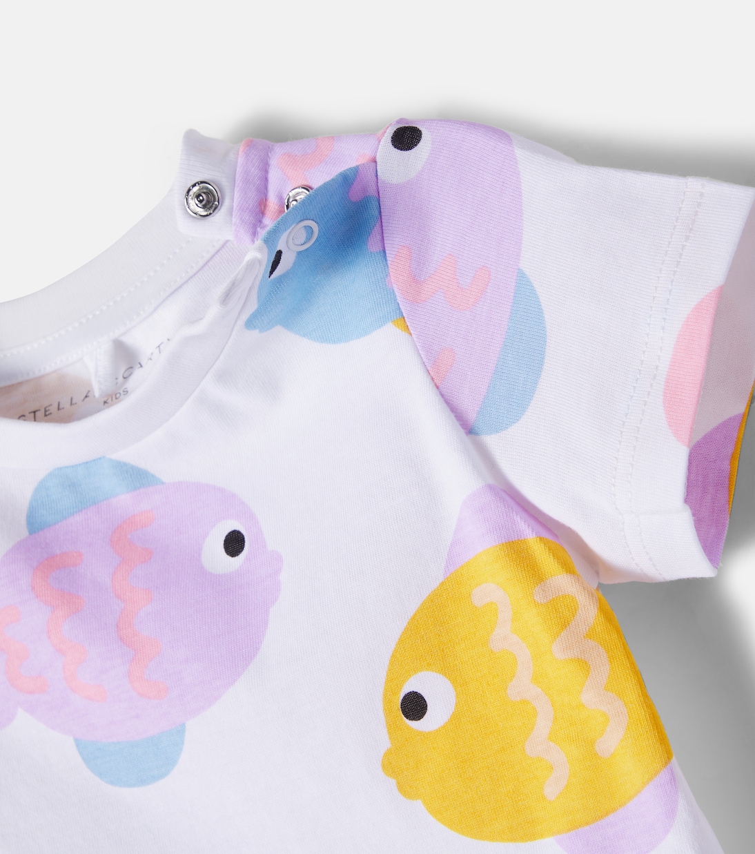 Baby printed cotton jersey T-shirt | Stella McCartney Kids