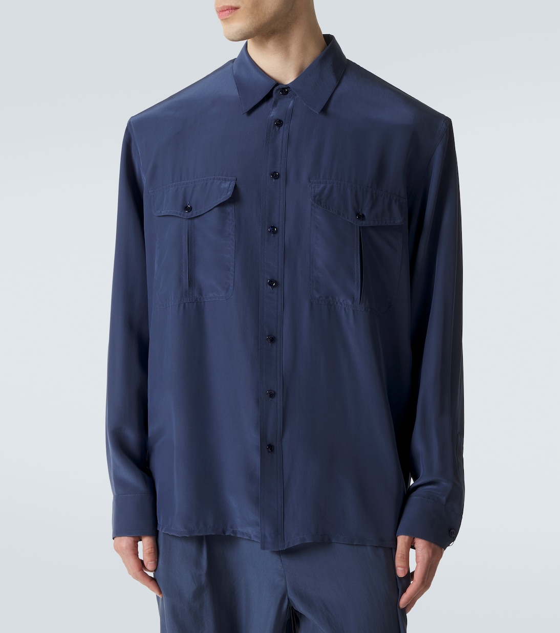 Satin shirt | Saint Laurent