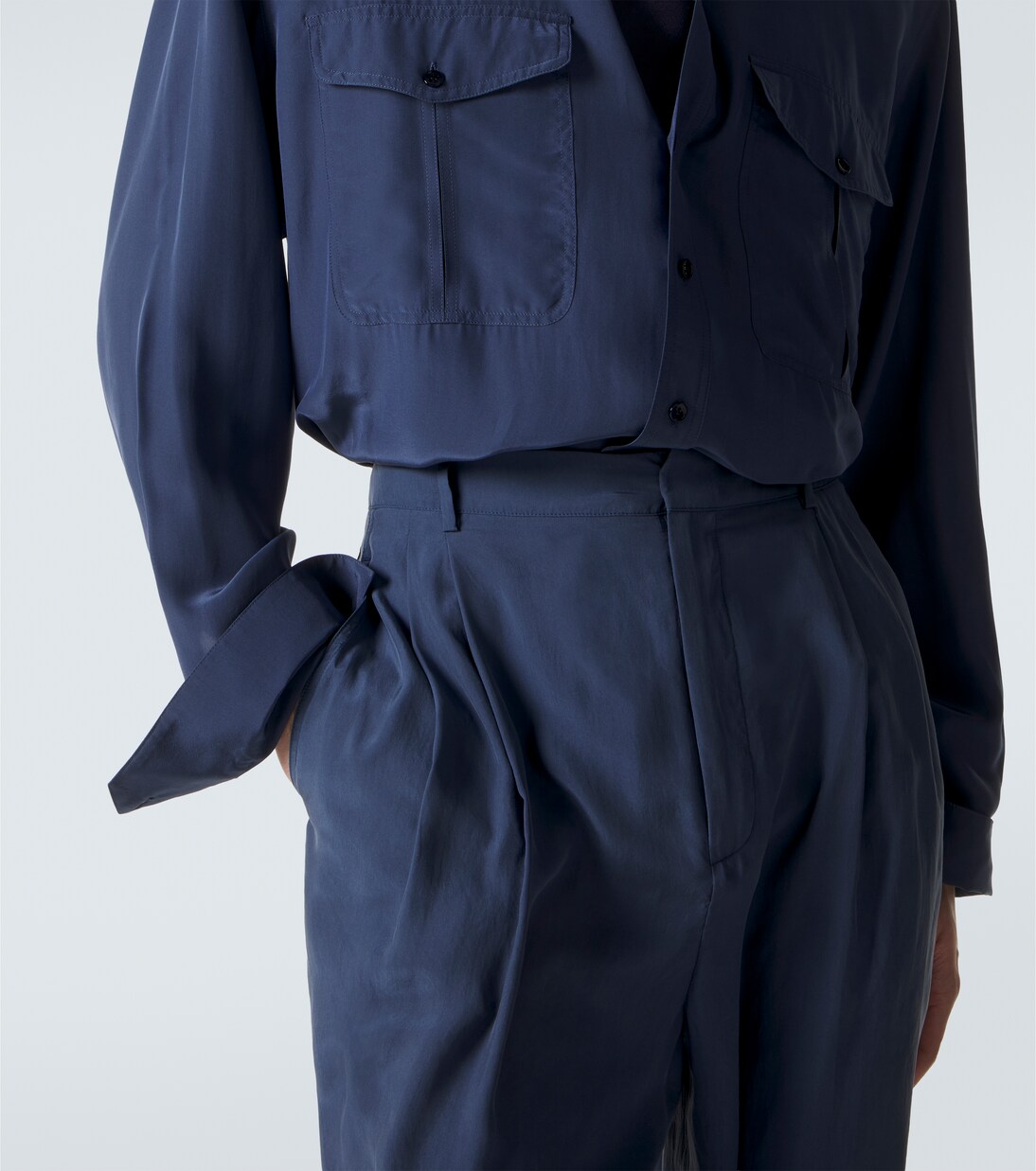 Satin shirt | Saint Laurent