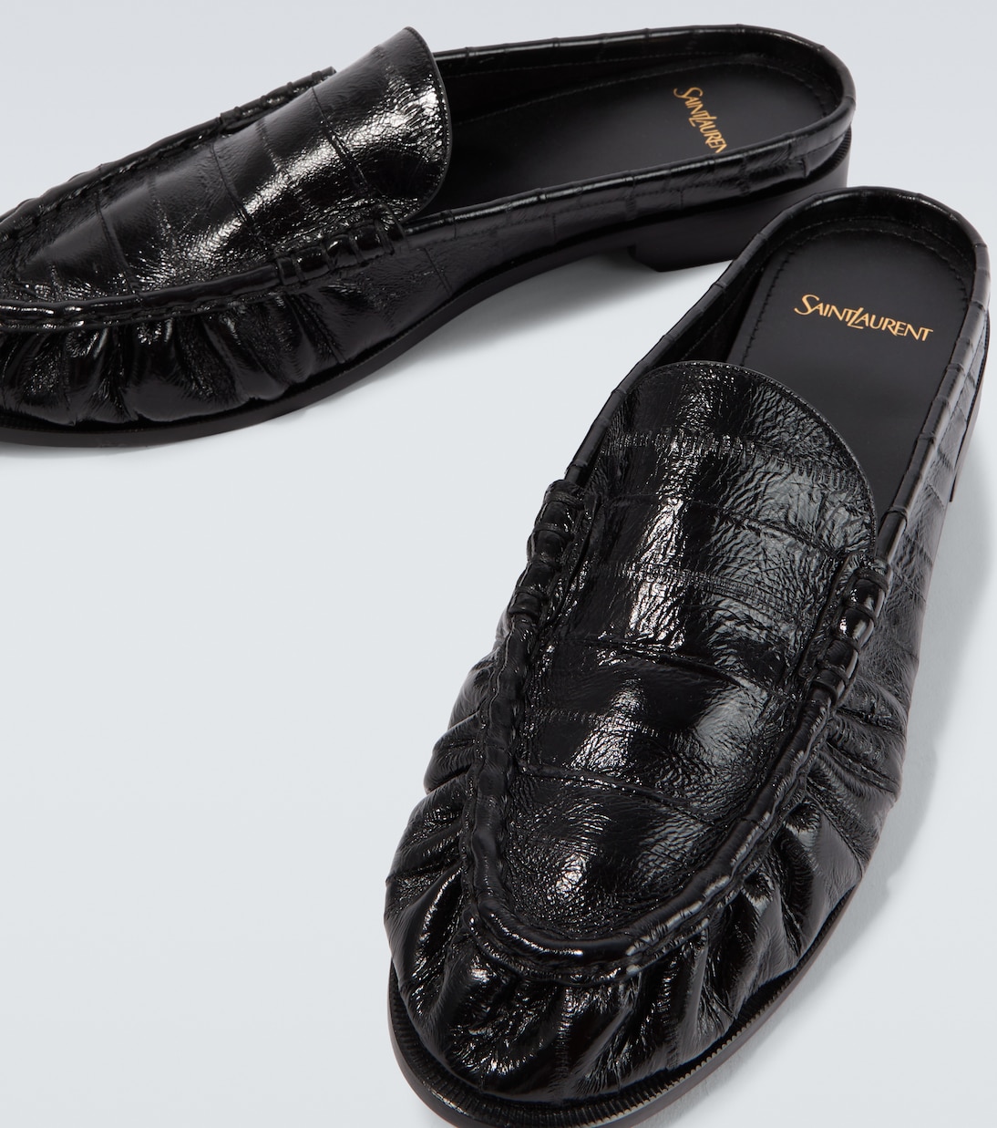 Mules Le Loafer de piel | Saint Laurent