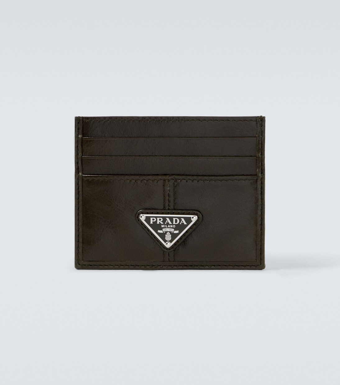 Leather card holder | Prada