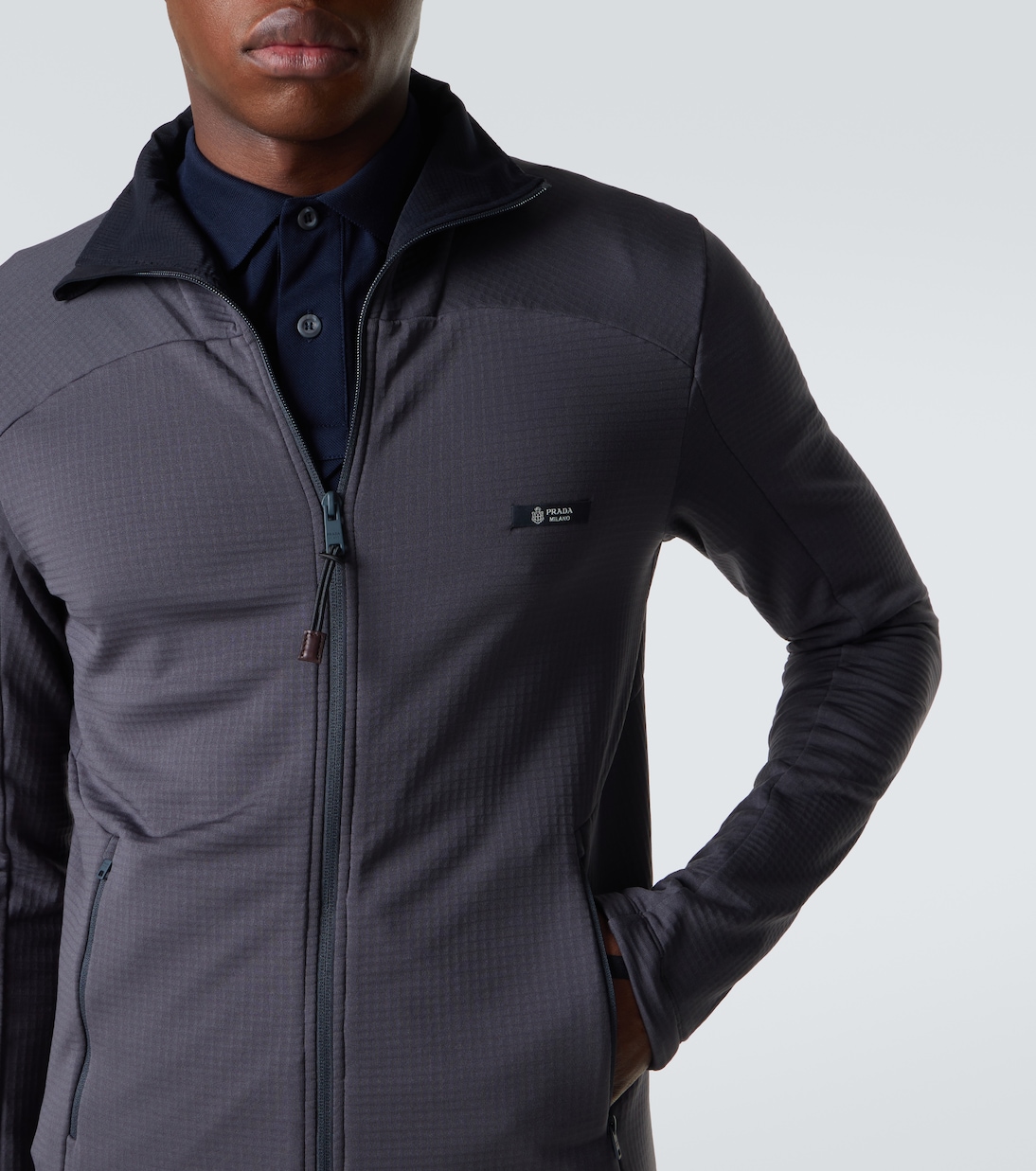 Giacca sportiva con logo | Prada