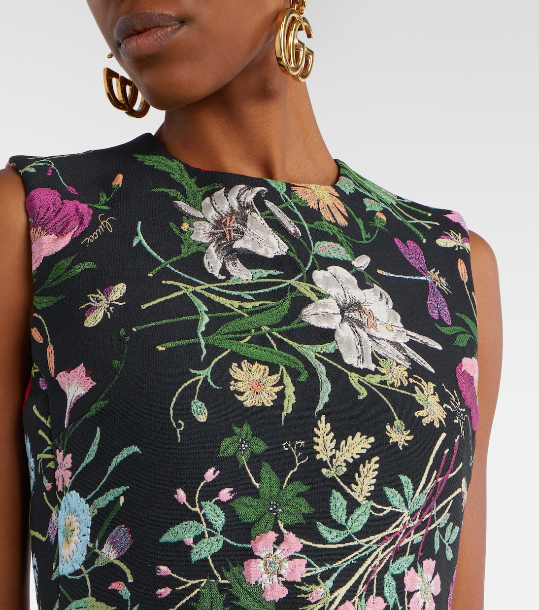 Gucci Flora brocade minidress | Gucci
