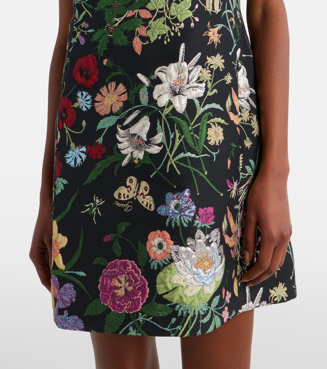 Gucci Flora brocade minidress | Gucci