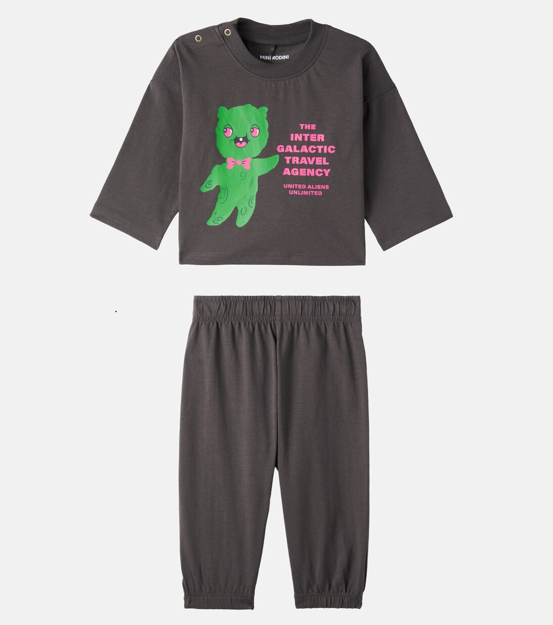 Set Alien aus Longsleeve und Jogginghose | Mini Rodini