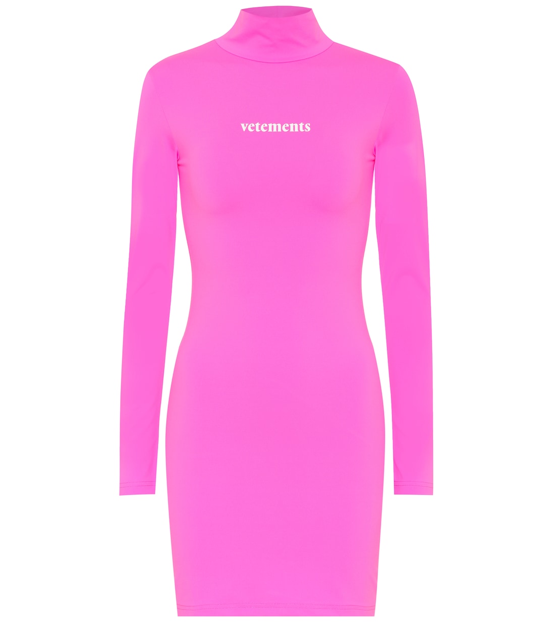 Miniabito stretch con logo | Vetements