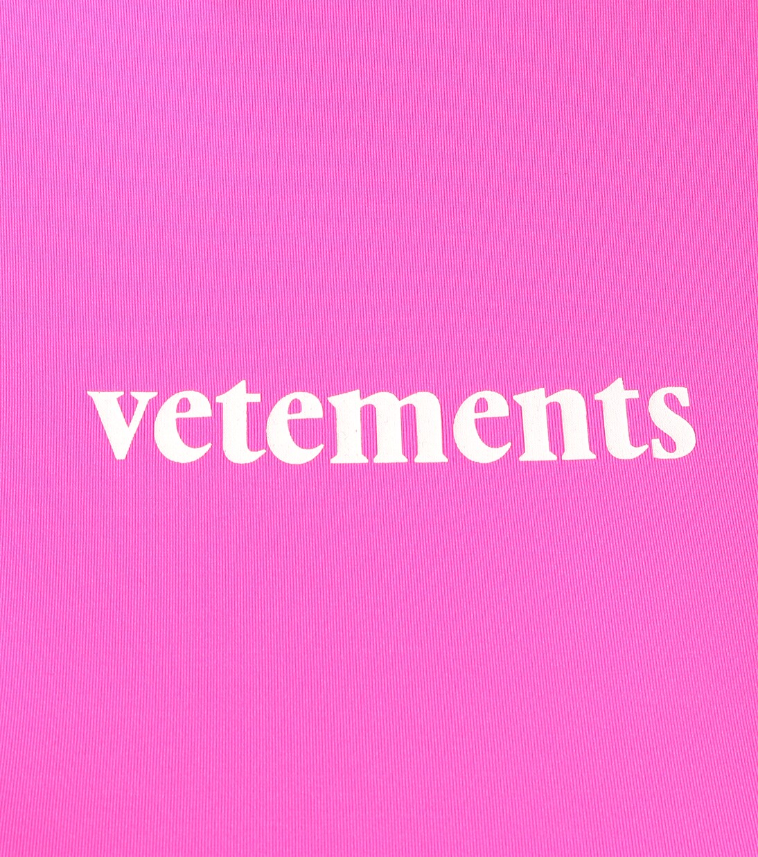 Miniabito stretch con logo | Vetements