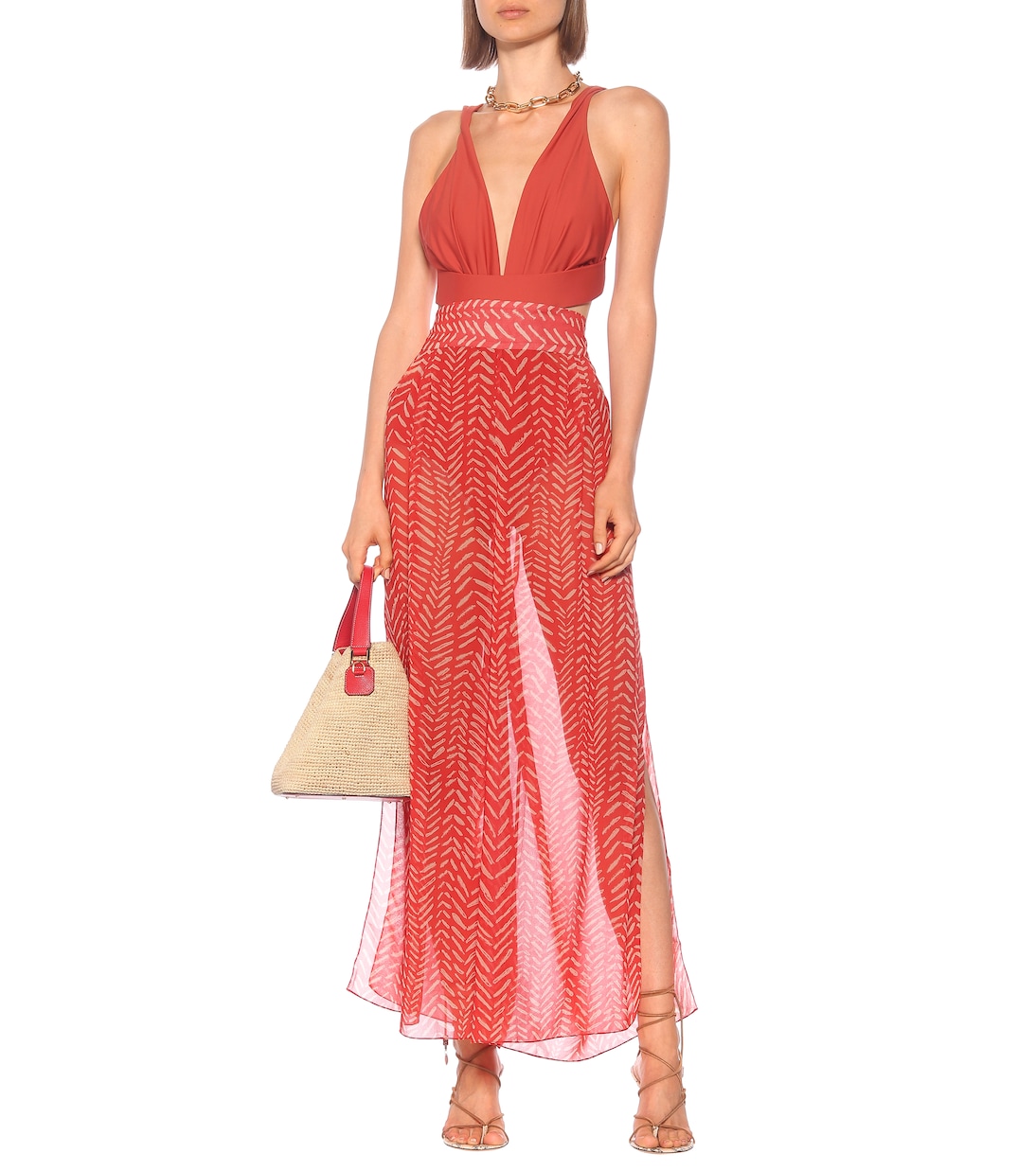 Transit to the Stars palazzo pants | Johanna Ortiz