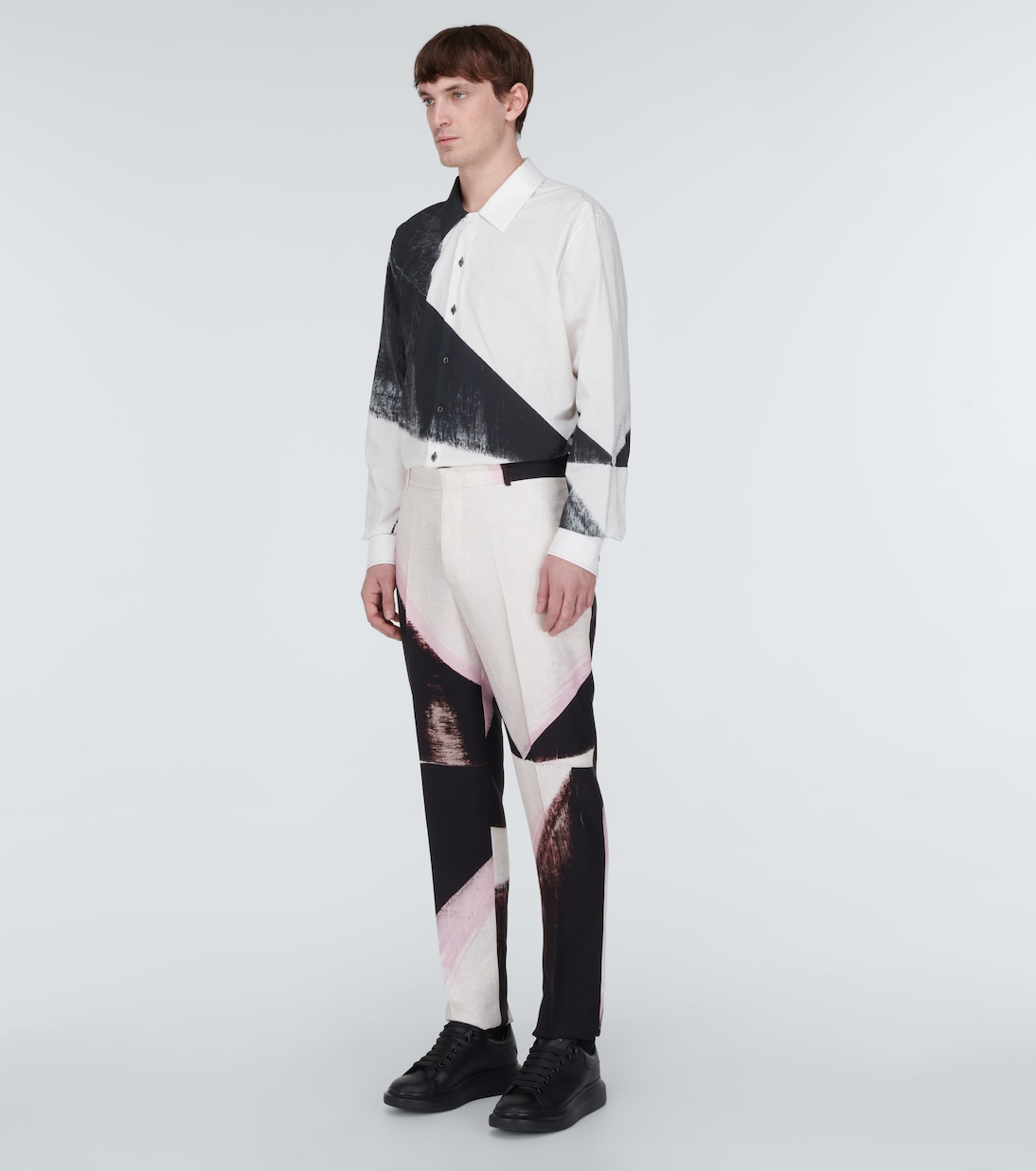 Sneakers Oversized aus Leder | McQueen