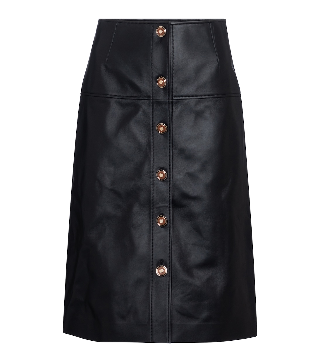 Midirock Anna aus Leder | Gabriela Hearst