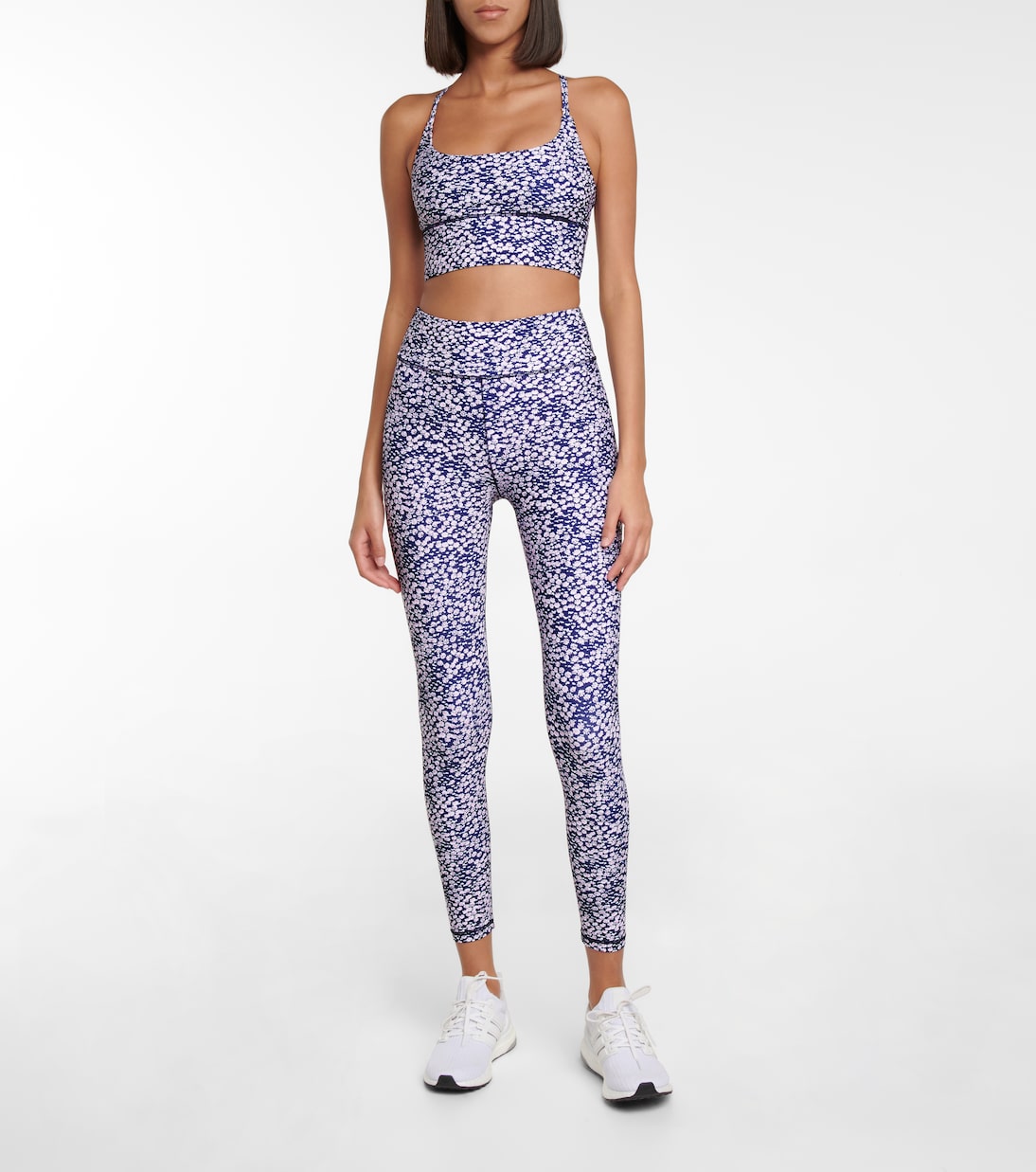 Brassière de sport Core Cami à fleurs | Adam Selman Sport
