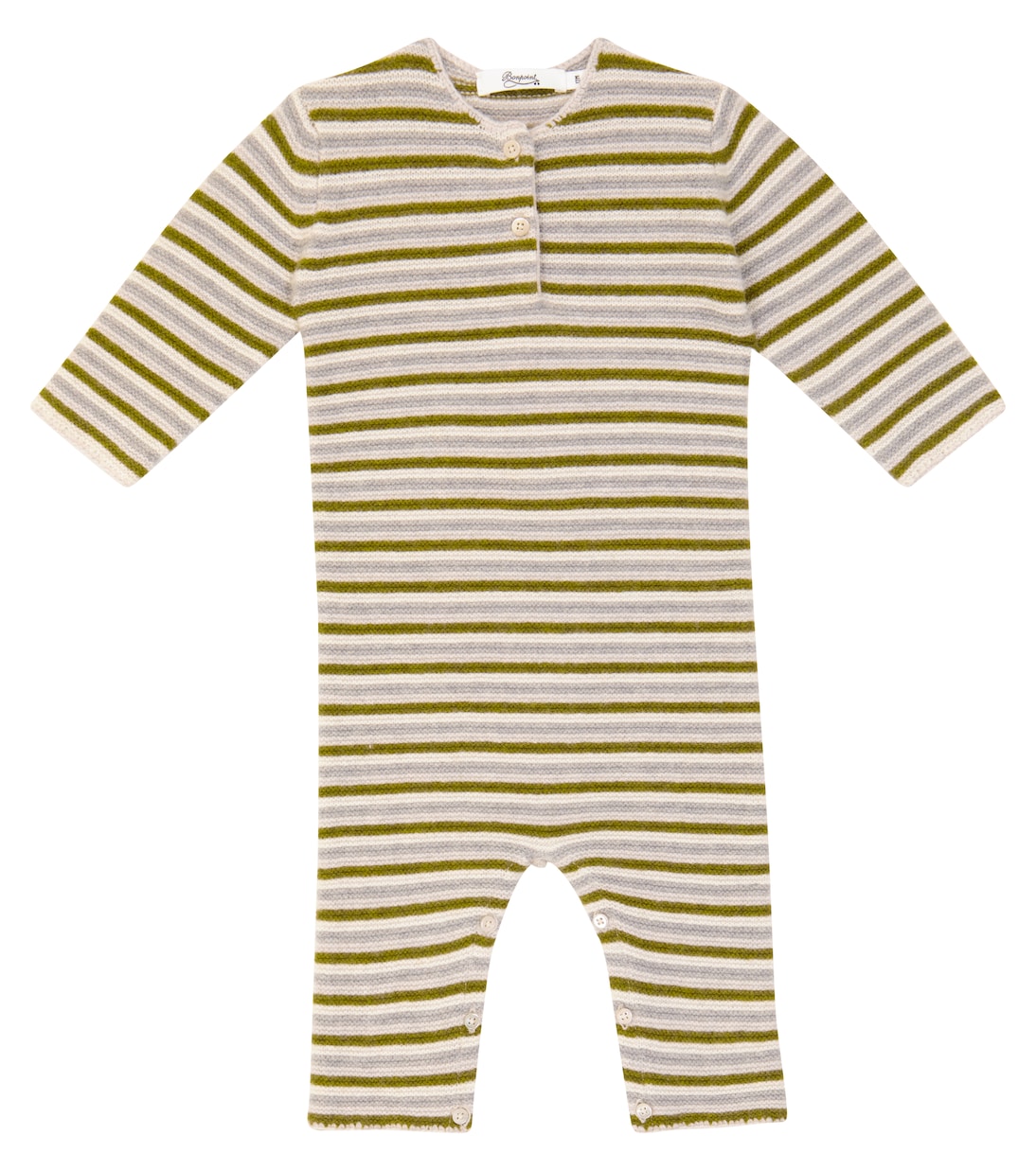 Baby - Tutina Ticiano in lana a righe | Bonpoint