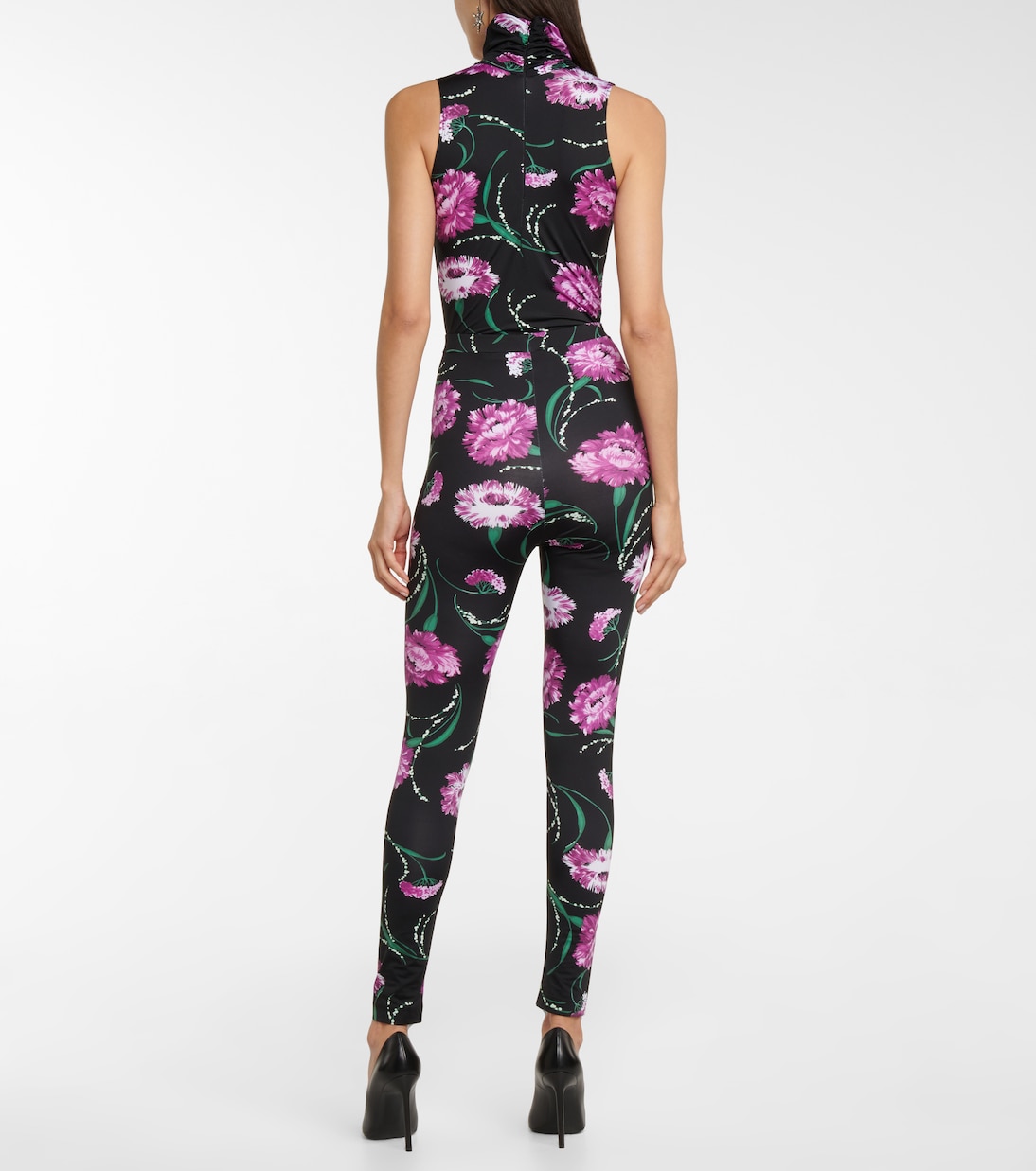 Leggings de tiro alto florales | Rodarte