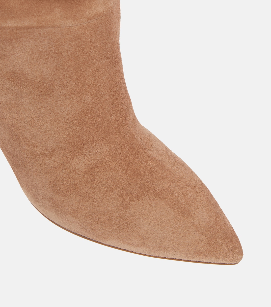 Slouchy suede boots | Paris Texas