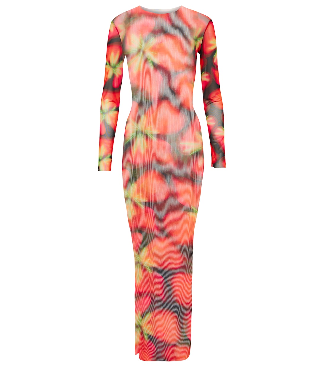 High Tide printed mesh dress | Louisa Ballou