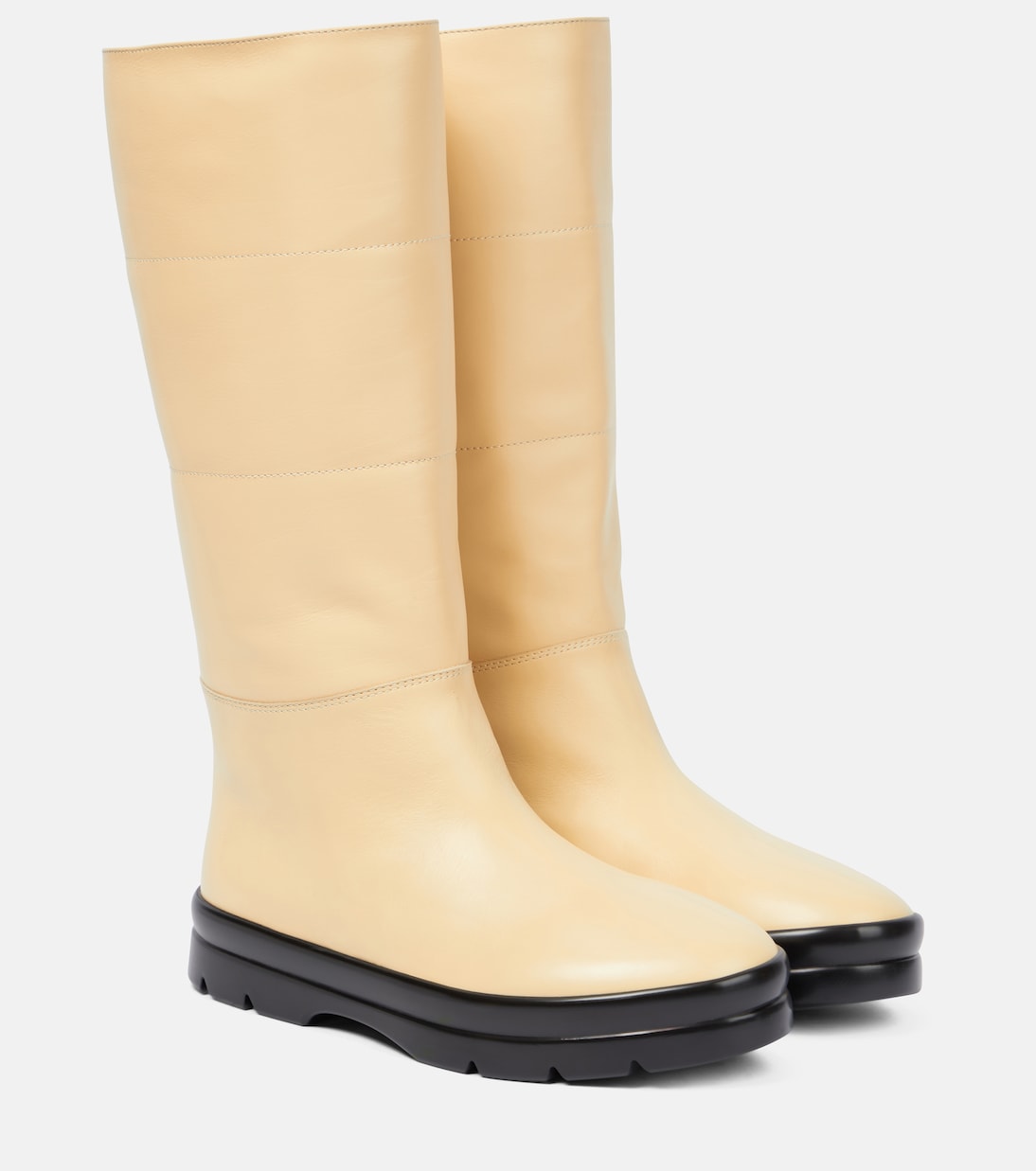 Botas altas Billie de piel | The Row