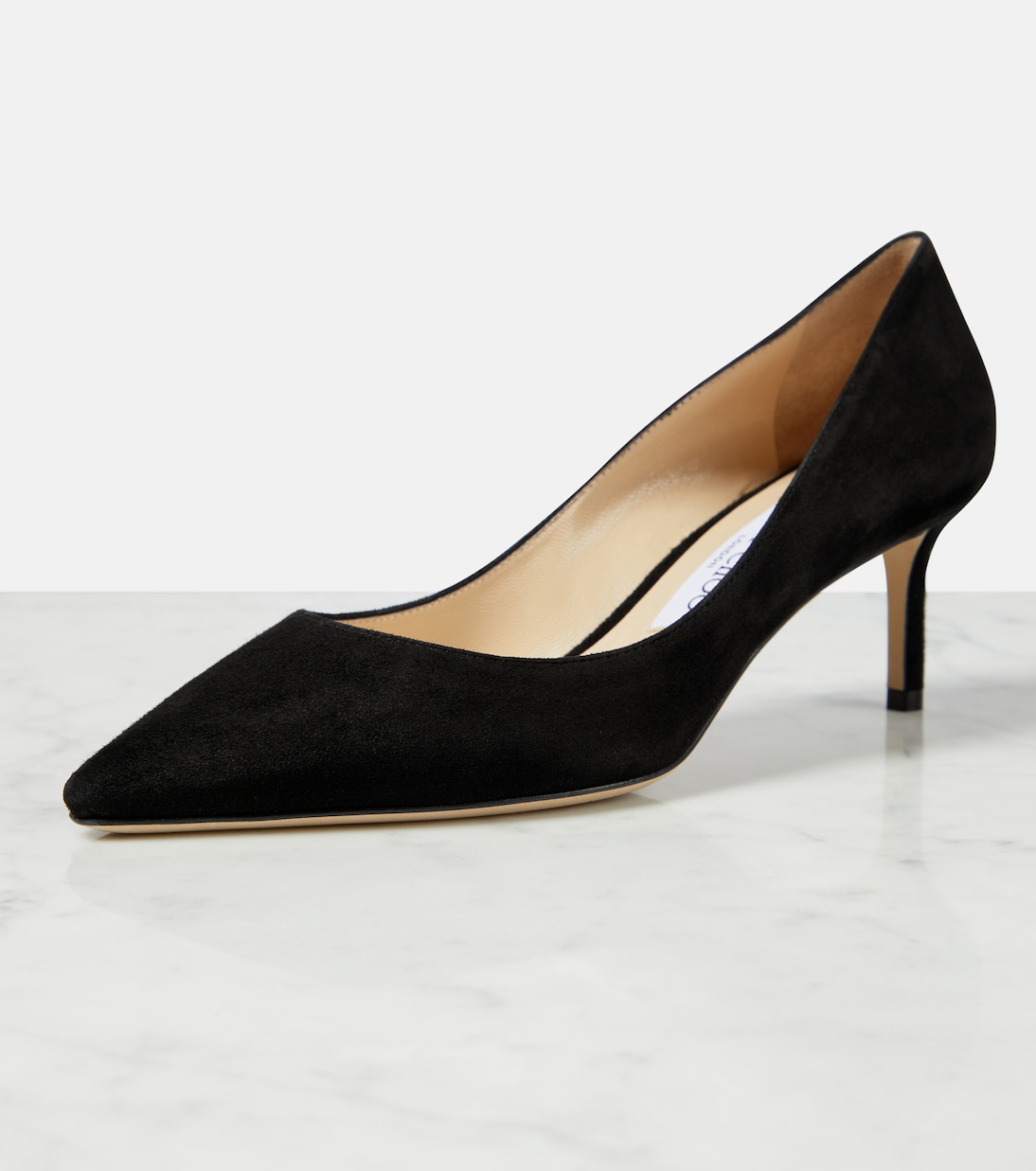 Escarpins Romy 60 en daim | Jimmy Choo