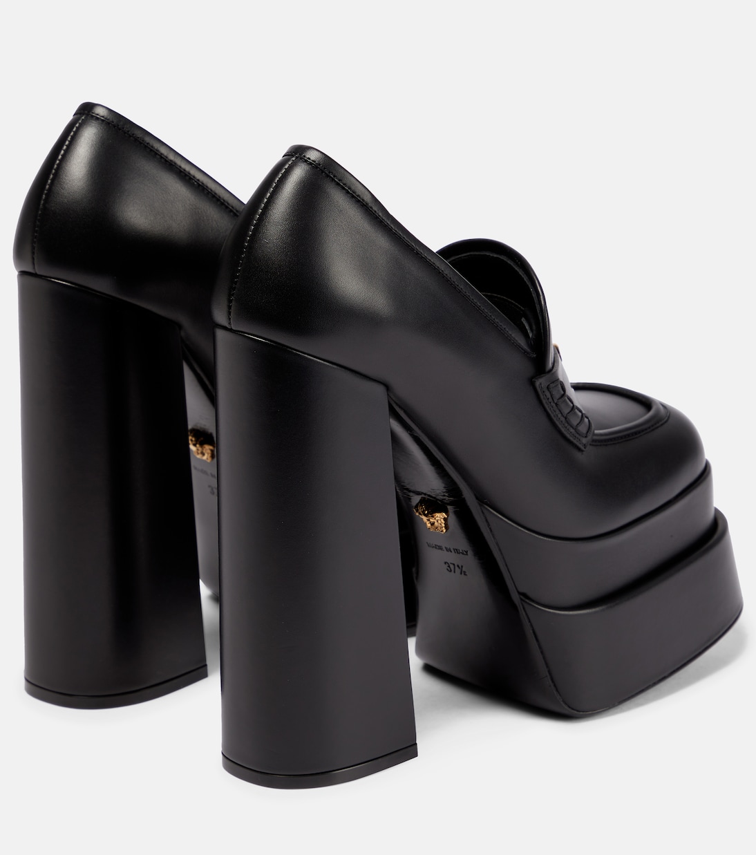 Mocassins Aevitas à plateau en cuir | Versace
