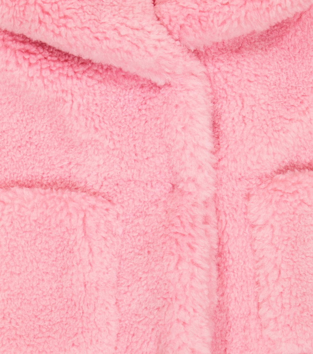 Mantel aus Faux Fur mit Fransen | Monnalisa