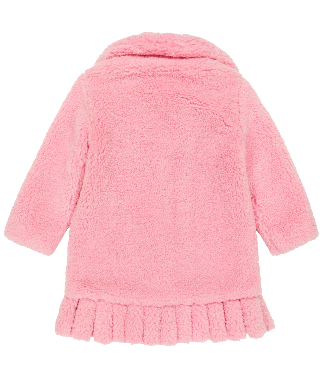 Mantel aus Faux Fur mit Fransen | Monnalisa