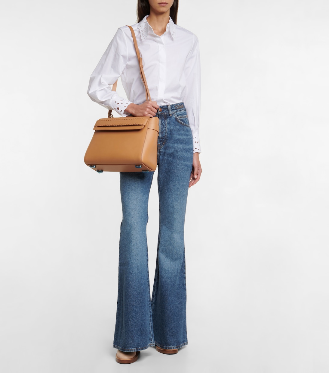 High-rise flared jeans | Chloé