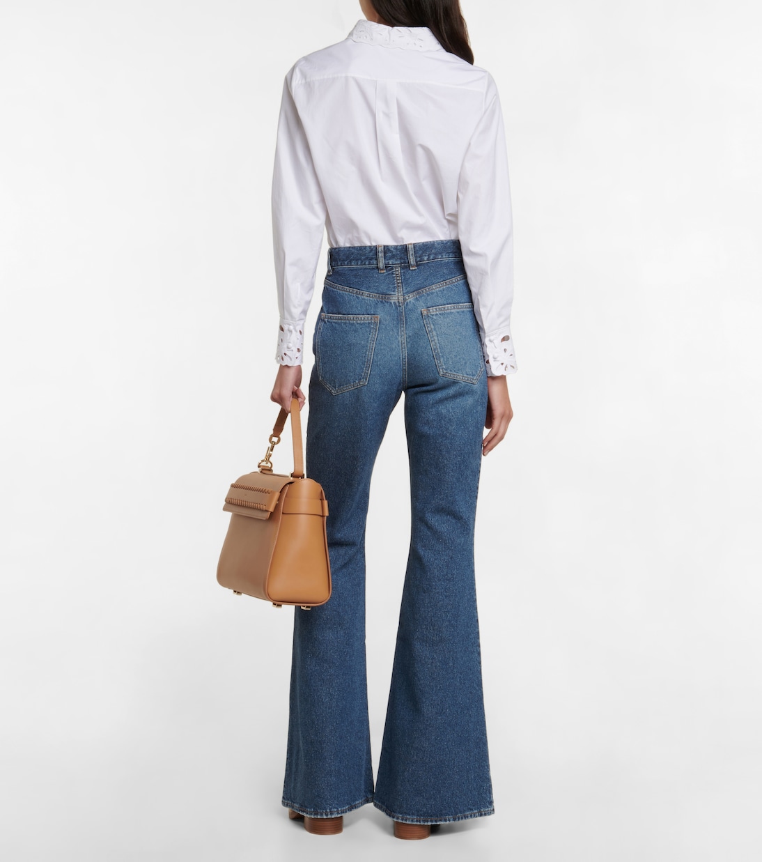 High-rise flared jeans | Chloé