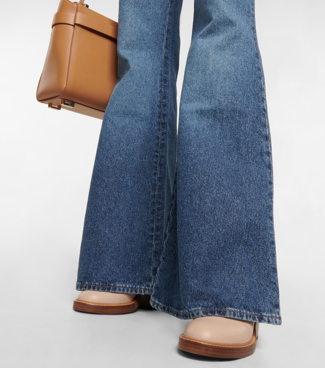 High-rise flared jeans | Chloé