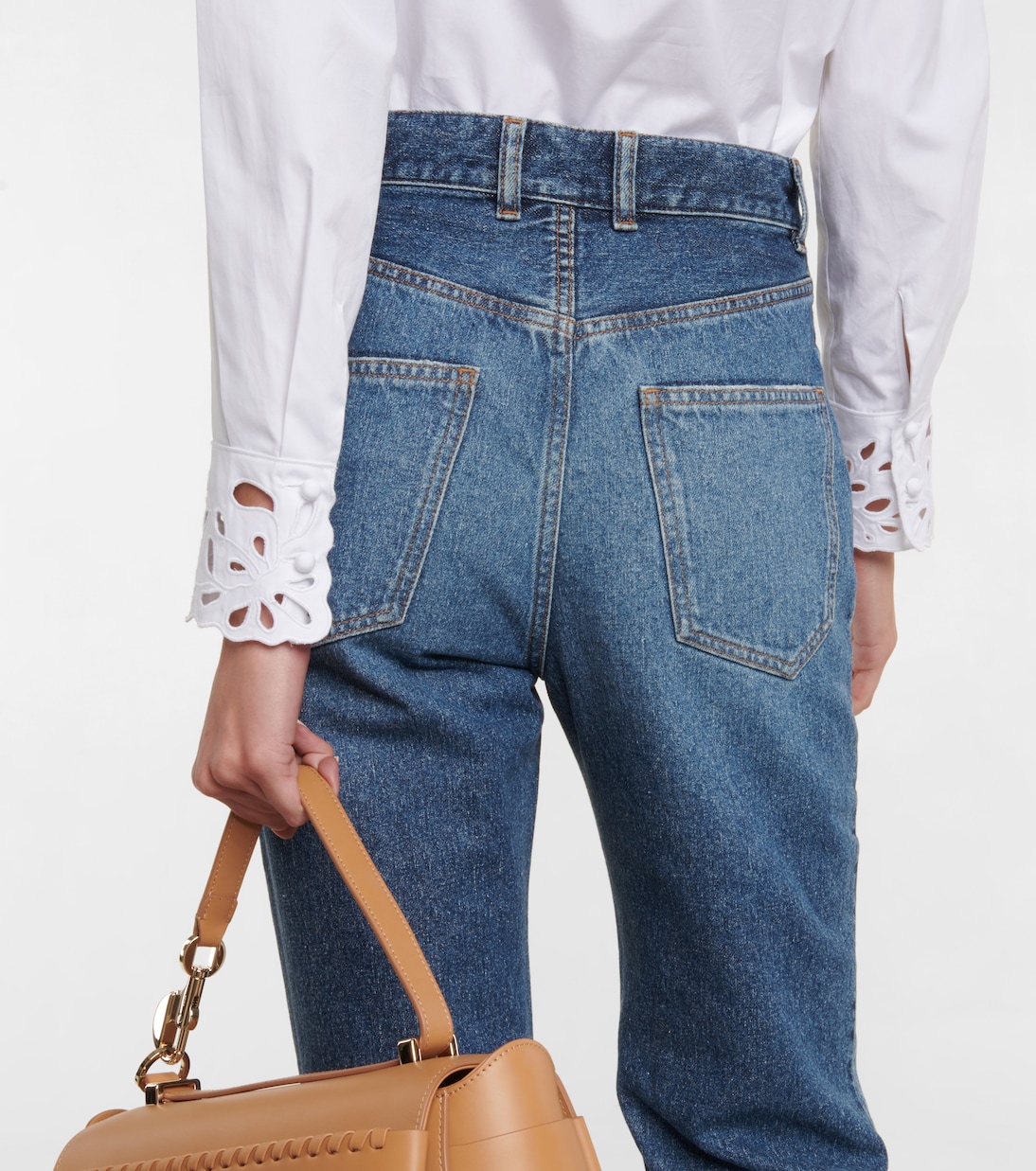 High-rise flared jeans | Chloé