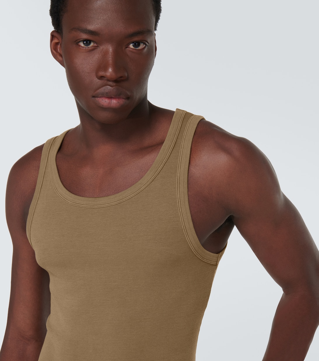 Cotton tank top | Entire Studios