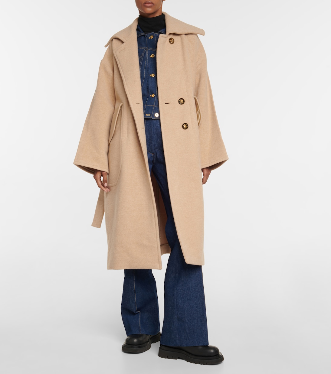 Wool-blend coat | Patou